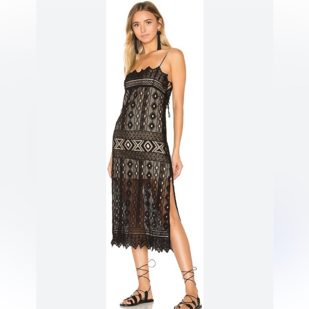 Black Lace Jens pirate booty Cappera flapper dress